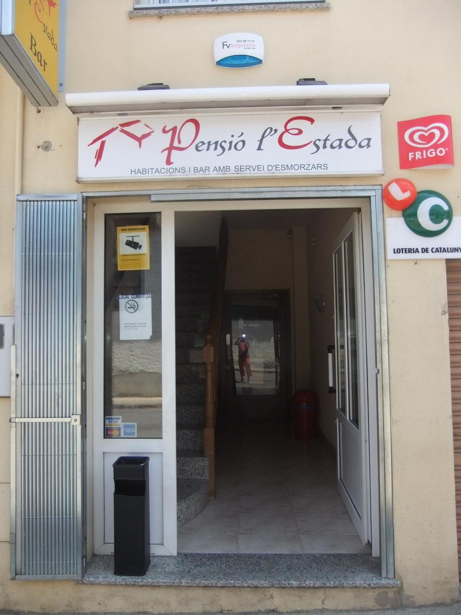 Pensio L'Estada Sant Joan les Fonts Exterior photo
